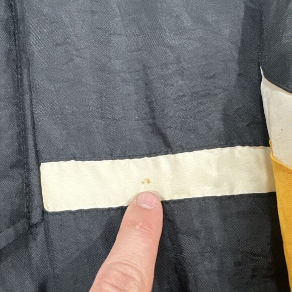 Vintage 90’s NFL Pro Line Pittsburgh Steelers Puffer Jacket Logo Athletic Sz XL - Picture 6 of 14